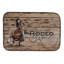 Tapis de séchage racer demi-tonneau rodeo cowgirl