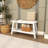 Binford Upholstered Bench with Cabinet