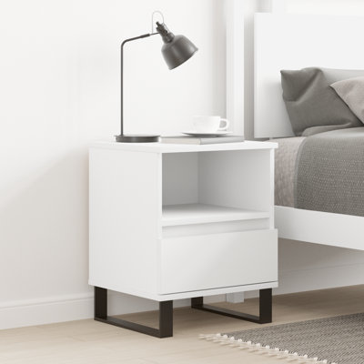 Molla 40cm W Manufactured Wood Bedside Table
