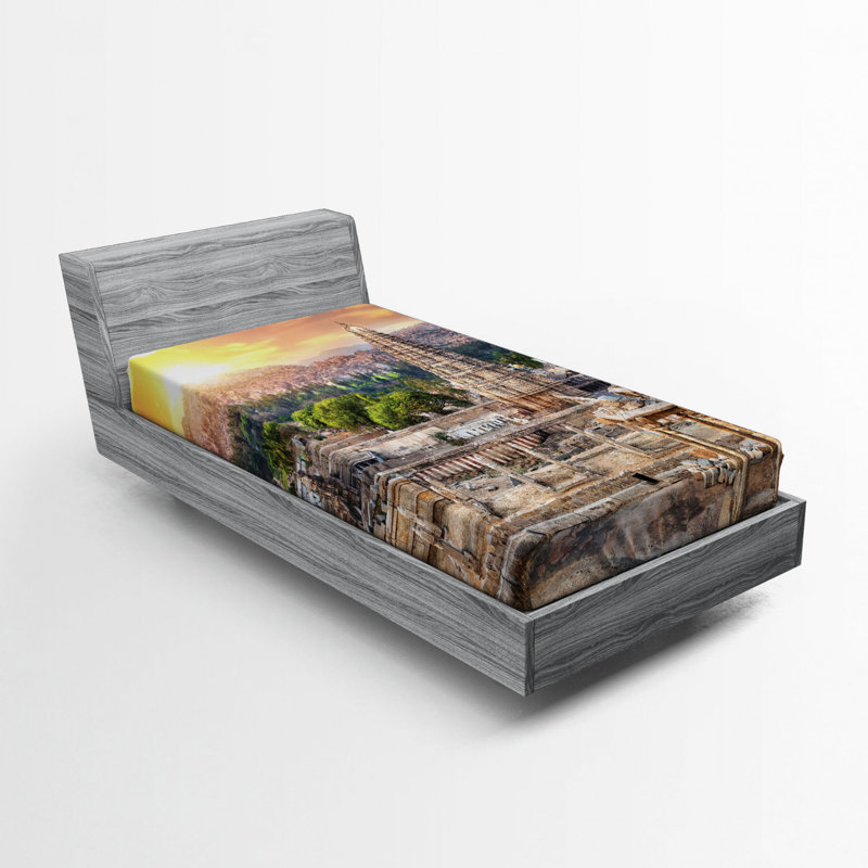 Microfiber Fitted Sheet, Twin Fitted Sheet