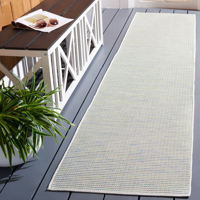 Msr400 Performance Solid Color Indoor/Outdoor Area Rug, Runner 2' x 9'