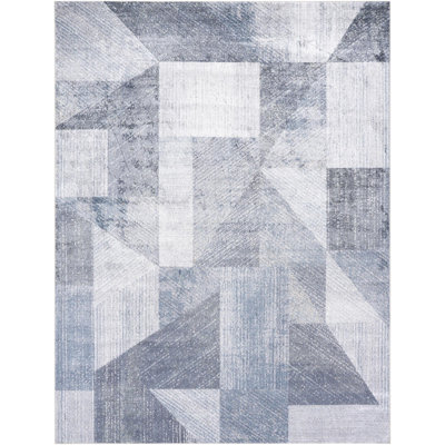 Janiaha Washable Geometric Indoor Rug