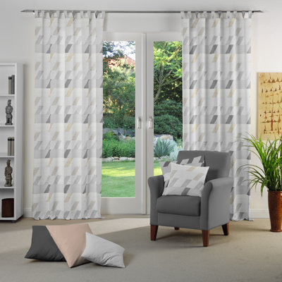 Lopez Room Darkening Curtain Single Panel