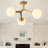  Janto 3-Light Glass Semi Flush Mount-1455858695