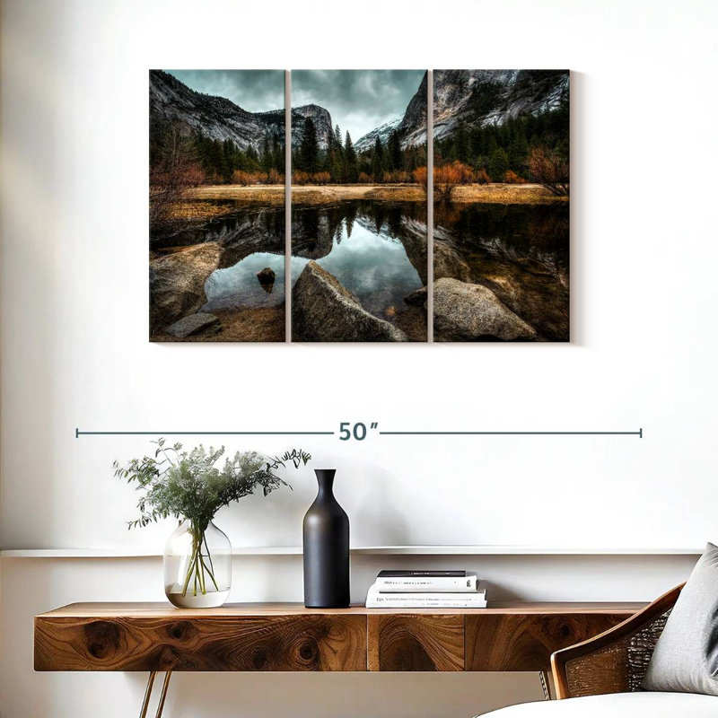 Alvord Glassy Mirror Lake, 24" H x 38" W