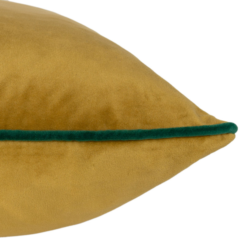 Square Cushion, Dark Yellow