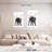 Brampt Black Abstract Dog-108521623