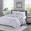 Ensemble de courtepointe 3 pièces blanc double / grand-117487267-117487271