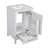 20-Inch Modern Bathroom Vanity with Ceramic Sink-506529754