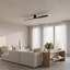 Visual Comfort Fan Plank Smart 72 Hugger Indoor Ceiling Fan with Natural Honey blades and Handheld Remote-812068526-812068513