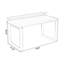 Bureau rectangulaire brun en bois massif-1232333139