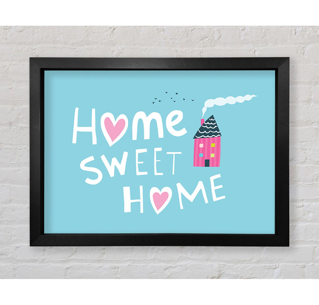 Home Sweet Home Cosy - Einzelner Bilderrahmen Kunstdrucke