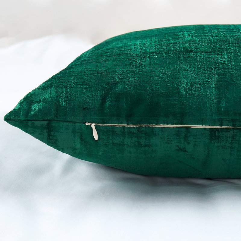 Textured Velvet Euro Reversible Pillow Cover, Eden