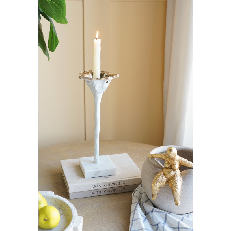 4X4x13.5" Candle Holder, 13.5" H x 4.1" W x 4.1" D