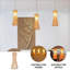 Alyna 1 - Light Natural Chandelier Pendant-744116323