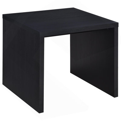 Canyon Black  Square Side End Table