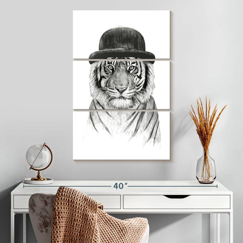 Brampt Welcome To The Jungle, H 32 po x l 20 po