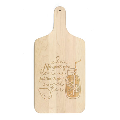 Lemons And Sweet Tea Cutting Board