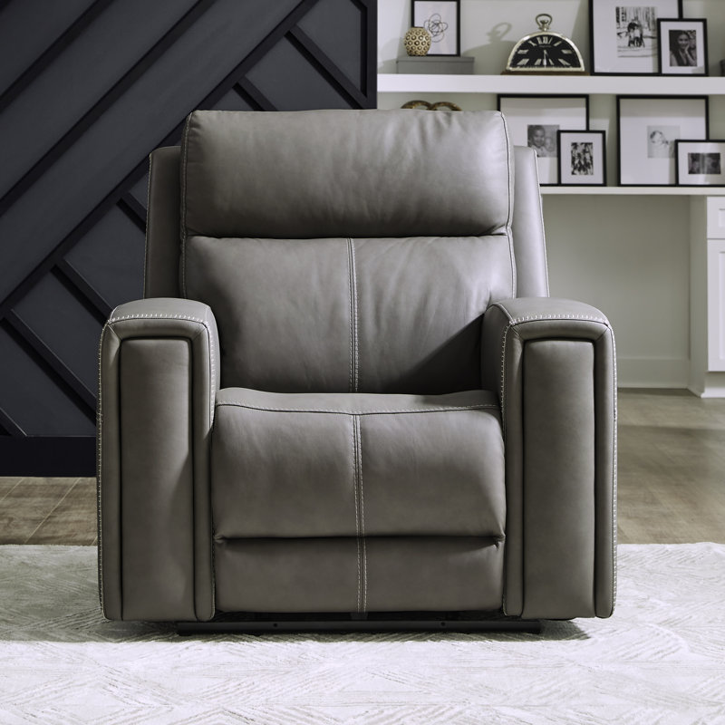 Fauteuil inclinable électrique Anjelia Zero avec ports USB, Gris