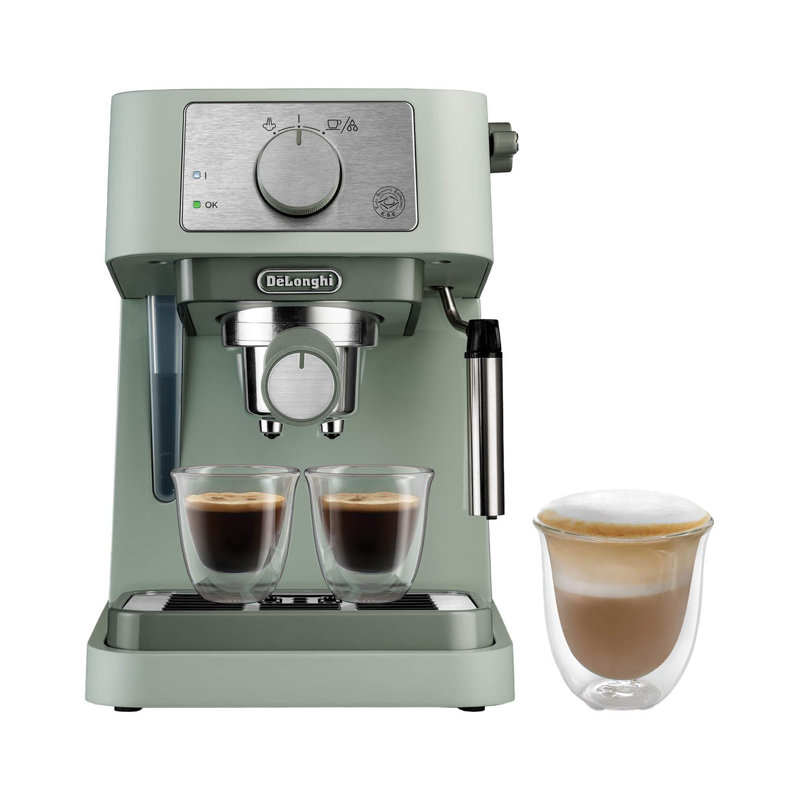 De'longhi Stilosa Manual Coffee Machine, Green