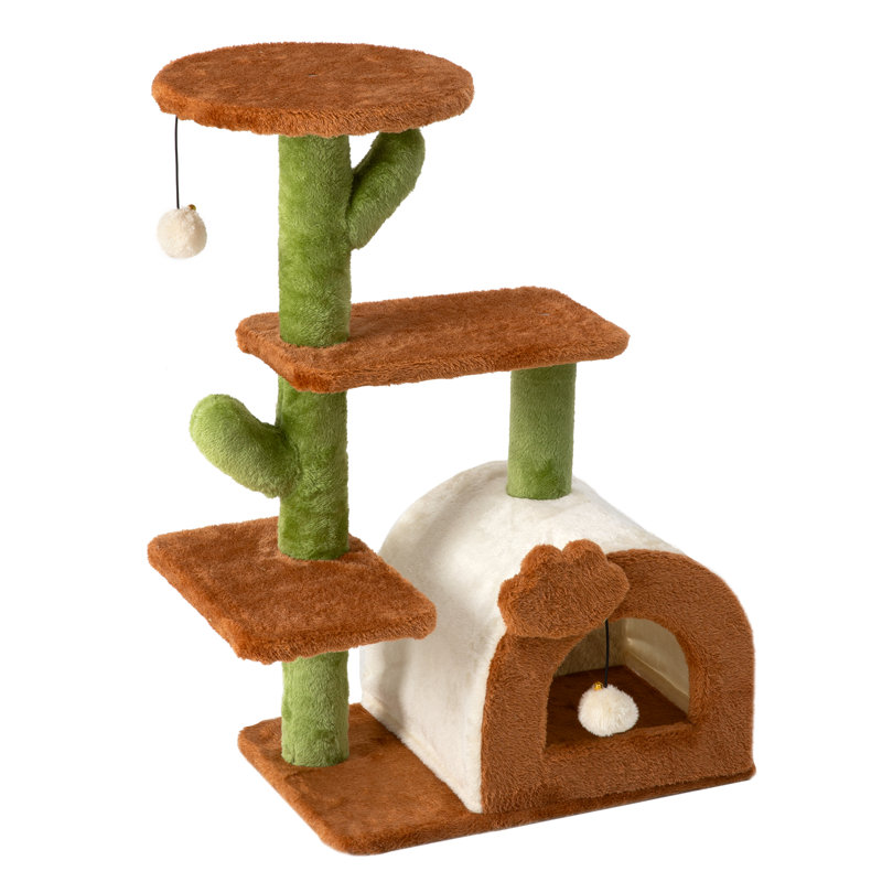 Cactus Cat Tree With Perches & Sisal Posts, 36.6"