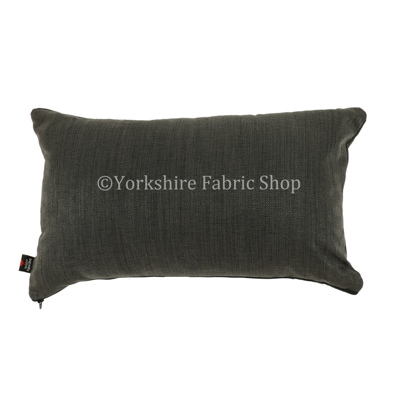 Eberhart Rectangular Throw Cushion, Grey