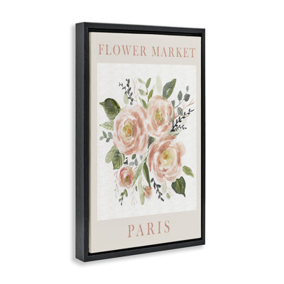 Marché aux fleurs pastel de Paris