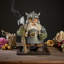 Figurine miniature de gnome nain viking