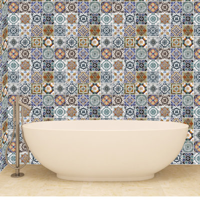 Abstract Tile Decals