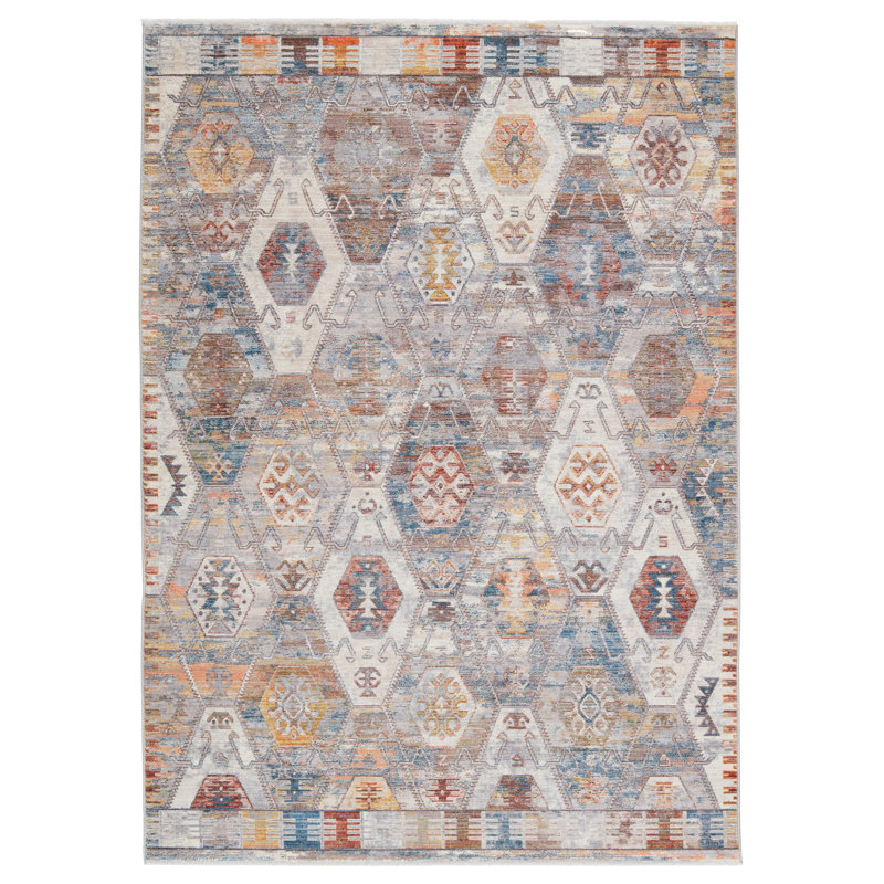 Alvertia Moroccan Indoor Rug, Rectangle 8' x 10'