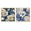 Oxley - Ensemble de 2 collages floraux carrés-101848589-101848591