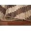 Tapis de couloir géométrique en laine réversible Kilim 3 x 10