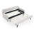 Upholstery Daybed With Twin Size Erectable Trundle And USB Charging Design-1407223276