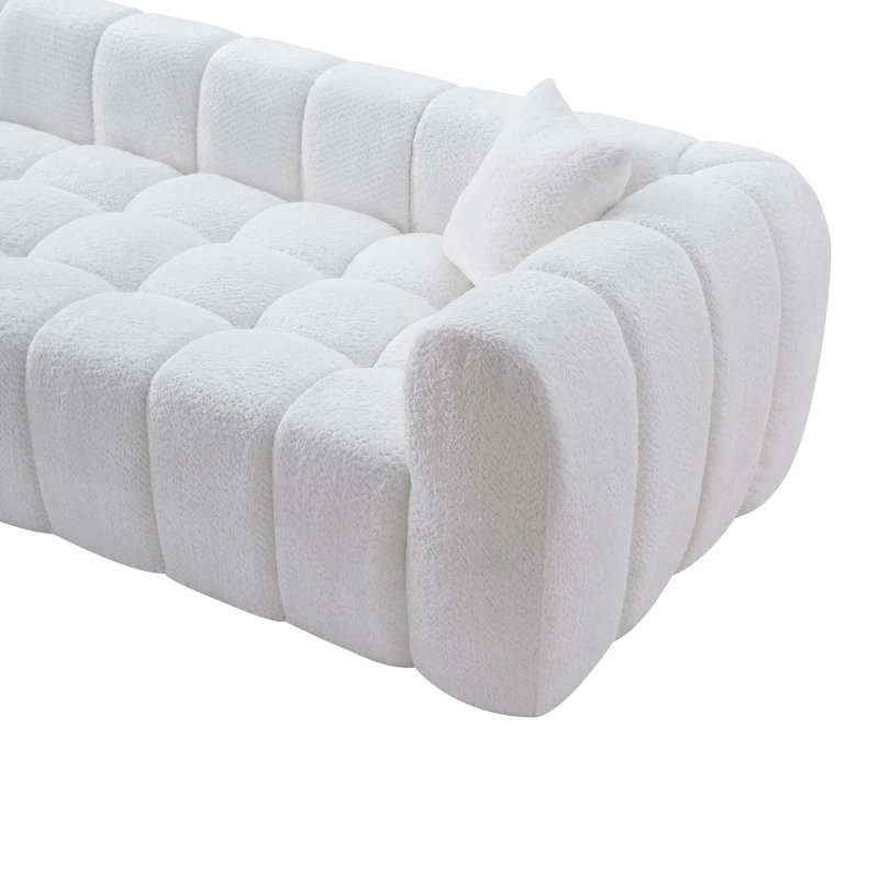 Canapé Marshmallow, Boucle blanc