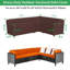 Stretchy V-Shaped Sofa Slipcover