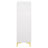 Karena White Rectangular 5-Drawer Chest-637621676