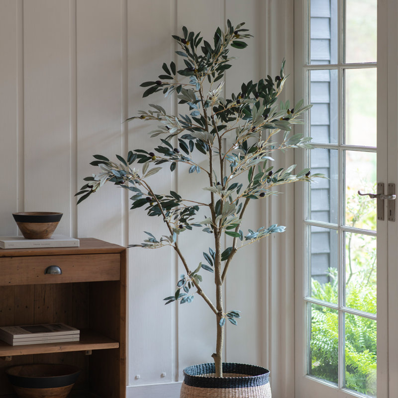 182cm Faux Olive Tree Tree in Pot