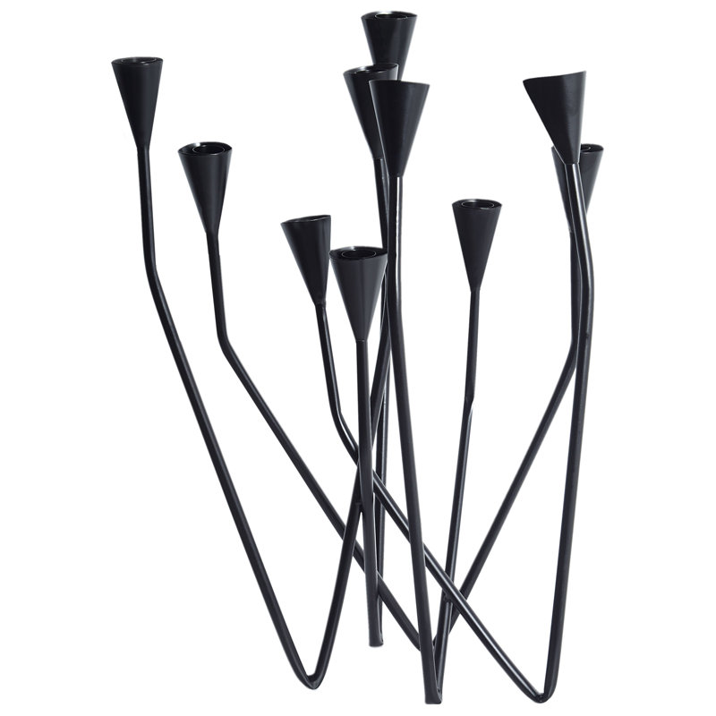 MATOSINHOS Metal Tabletop Candelabra