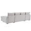 Canapé modulaire en U (gris)-1614732328