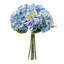 Hand-Tied Blue Hydrangea Bouquet