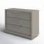 Eloise 3 - Drawer Solid Wood Nightstand-1587312991