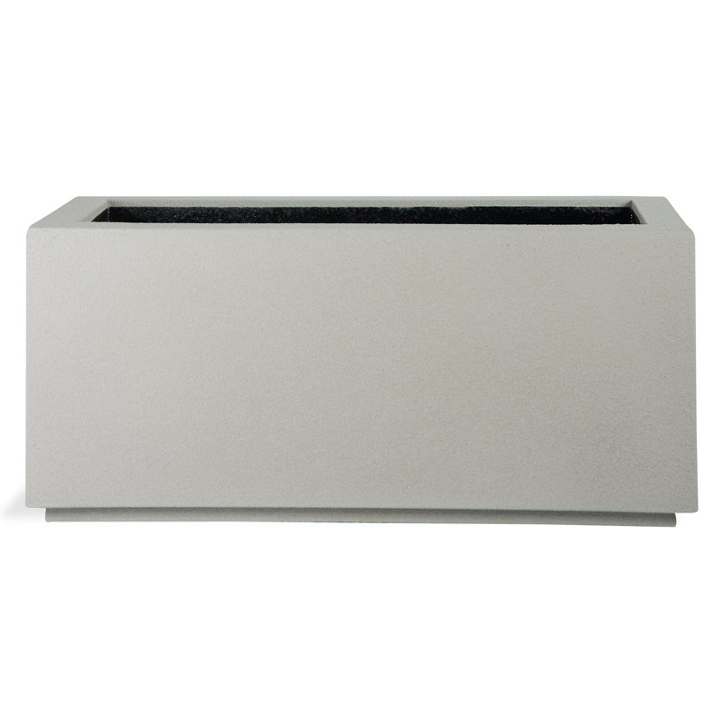 Argentine Trough Planter, Concrete Gray
