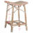 Everton Solid Wood Accent Stool