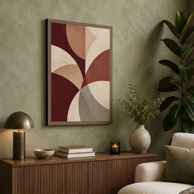 Harmony Geometric - Wrapped Canvas