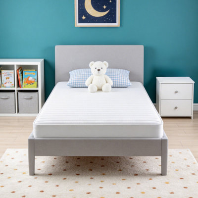 5" Twin Hybrid Mattress in a Box, Medium Firm Pocket Coils for Kids, teens, Bunk Beds & Trundle Beds, CertiPUR-US Certified