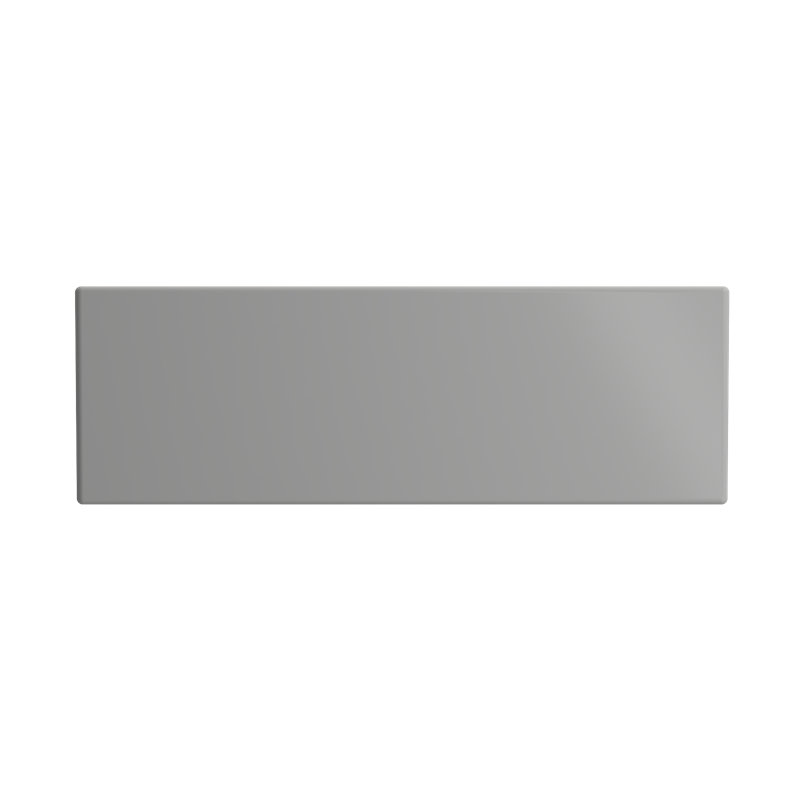 30'' L Single Basin Kitchen Sink, Matte Gray