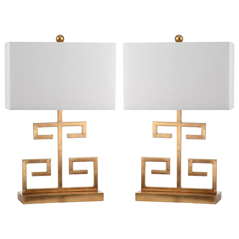 Ensemble de lampes de table 25 po Keya, Or