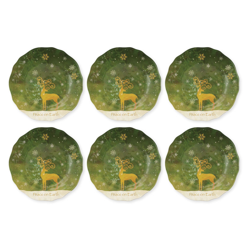 Peace On Earth, 8.75" Melamine Plate S6