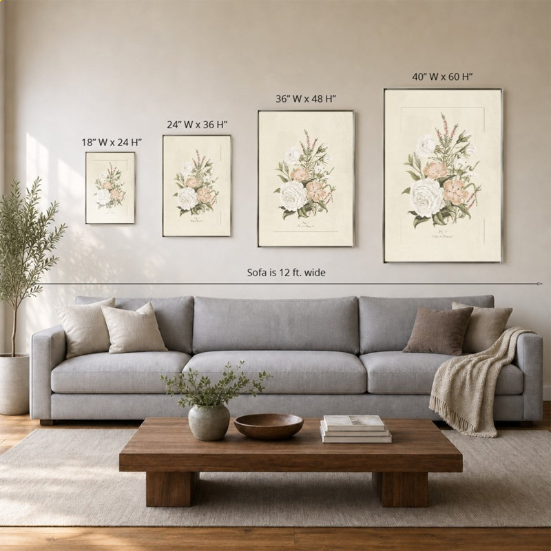 «Flower Bouquet # 4» par Dan Meneely - Impression sur toile