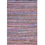 Antique American Hooked Allover Geometric Rug